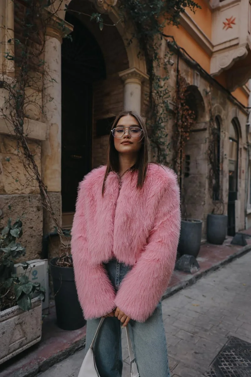 Lorex pembe kürk koleksiyonu